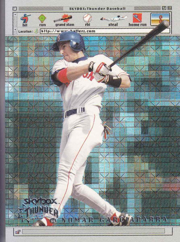 1999 Skybox Thunder Batterz Nomar Garciaparra Ss Red Sox