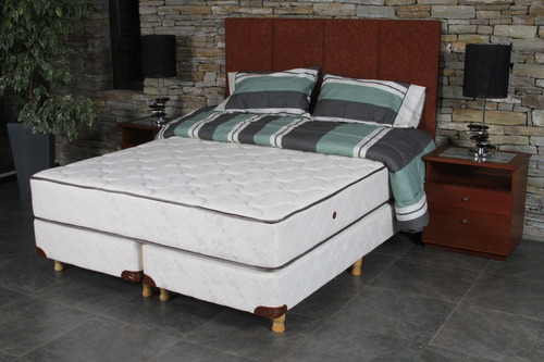 Imagen 4 de 9 de Colchón + Sommier Suite - Lenga 1.40 X 2.00 Mts