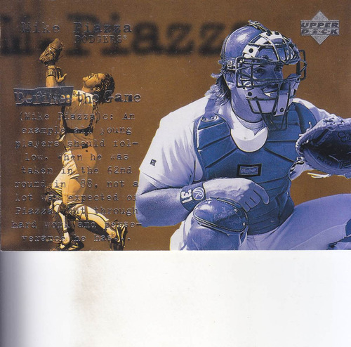 1997 Upper Deck Define Game Mike Piazza C Dodgers