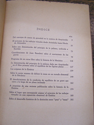Imagen 2 de 3 de Contribucion A La Historia De La Mecanica * Juan Vailati *