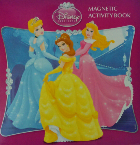 Libro De Actividades Magnético Disney Princesas