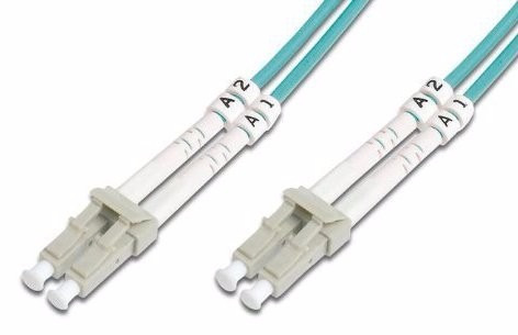 Cable Lc-lc 50/125 Om3 Duplex 10gb Multimodo Fibra Optica 1m