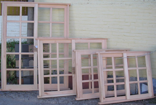 Ventana Madera Estilo Colonial 120 X 100