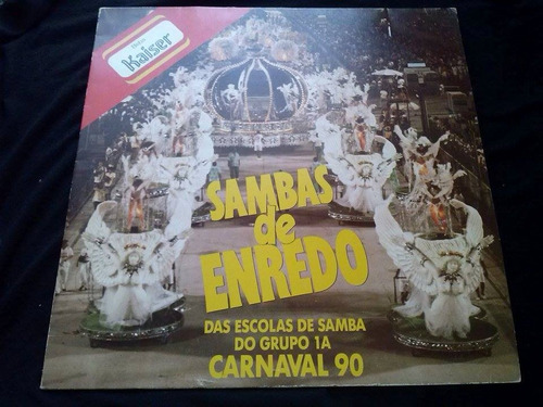 Lp Sambas De Enredo Das Escolas De Samba Carnaval 90