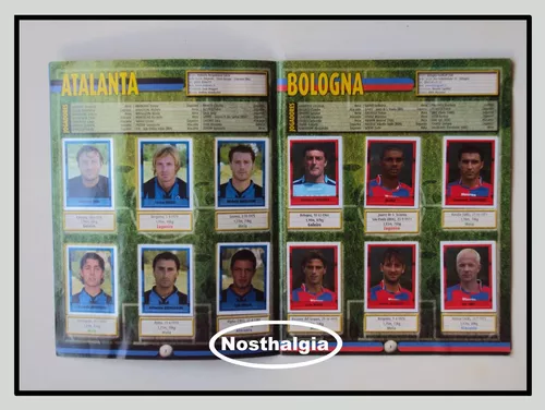 Album Panini Liga Italiana e Nossas Estrelas // PANINI BRASIL ** 2004 **