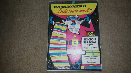 Cancionero Internacional Edicion Especial 1957
