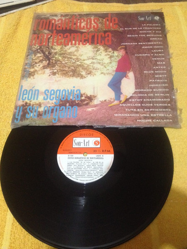 Leon Segovia Y Su Organo Disco De Vinil Original 