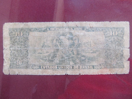 El Arcon Billete Brasil De Diez Cruzeiros 38602