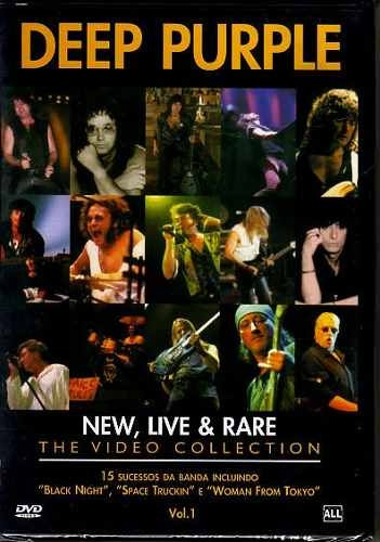 Dvd Deep Purple - New, Live & Rare Vol 1-rock