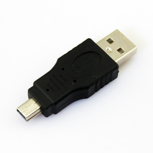 Convertidor Mini Usb Macho De 5 Pines A Usb Macho