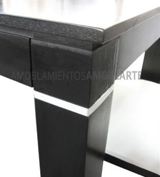 Imagen 5 de 6 de Mesa Extensible 1.40 A 1.80 +4 Sillas Chenille Anti Desgarro