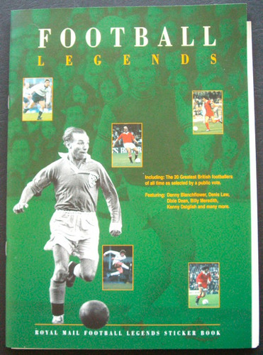 Album Royal Mail Football Legends 95 - 100% Completo A Pegar