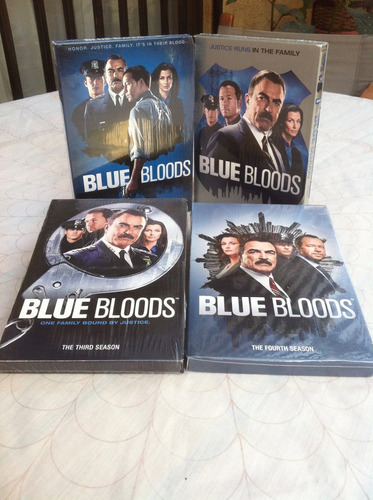 Pack Dvd Serie Policial Blue Bloods Temporadas 1 A La 4