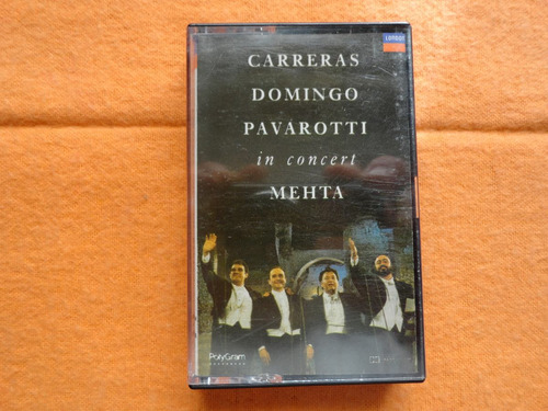Carreras - Domingo - Pavarotti - Mehta - Vivo - Cassette