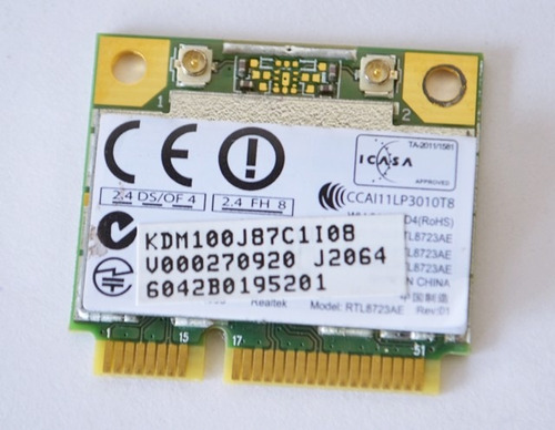 Tarjeta Wifi Toshiba Satellite C855 V00270920 G86c0005s210