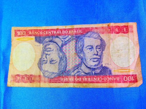 El Arcon Billete Brasil 100 Cruzeiros 38502