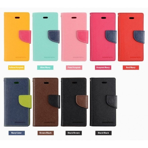 Funda Fancy Diary Mercury Para Samsung Galaxy Fame Gt S6810