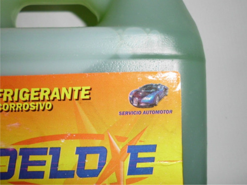 Refrigerante Anticorrosivo Deldxe Verde