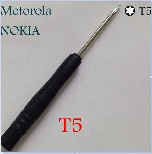 Imagem 5 de 6 de Chave Torx T5 Motorola Moto G Moto X Nokia
