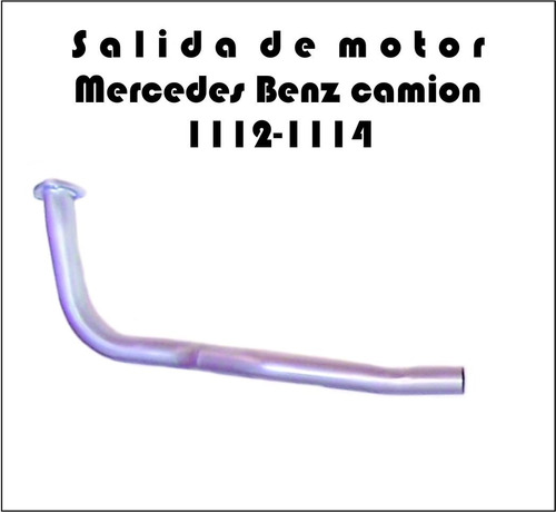 Salida De Motor Mercedes Benz Camion 1114-1112