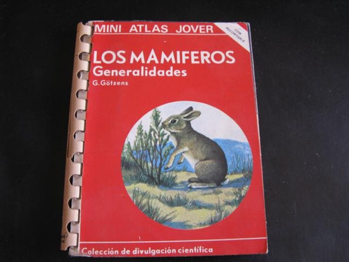 Mercurio Peruano: Libro Mini Atlas Jover Mamiferos L79
