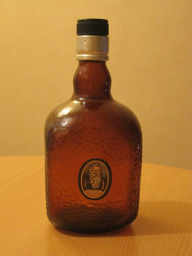 Antigua Botella De Whisky Escocés