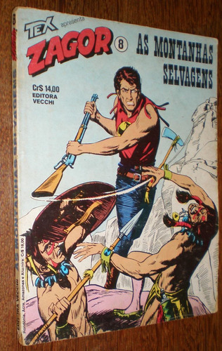 Zagor Vecchi N° 08 As Montanhas Selvagens