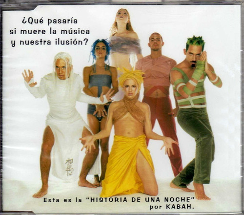 Kabah Historia De Una Noche Cd Promo Año 2000 En Exc Condic