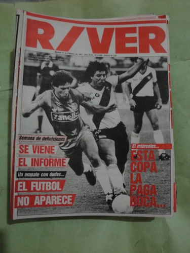 River 2086 River 1 San Lorenzo 1 Saralegui River 2 Nantes 1