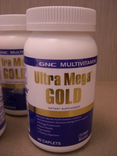Ultra Mega Gold - Gnc, 90 Pastillas
