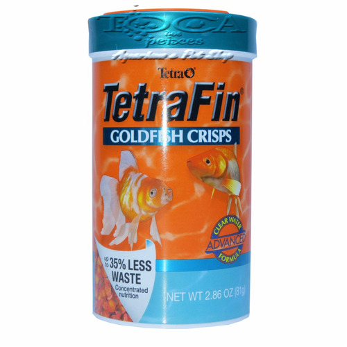 Ração Tetra Fin Goldfish Crisps 81 Gr - Otimo Para Kinguios