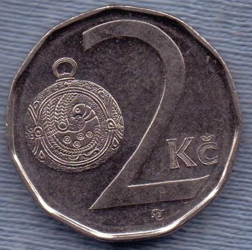 Republica Checa 2 Koruna 2002 * Corona *