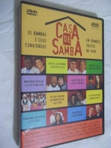 * Dvd - Casa De Samba - Bambas Seus Convidados