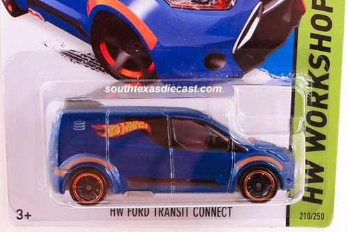 Hot Wheels # 210/250 - Ford Transit Connect - 1/64 - Bdd17
