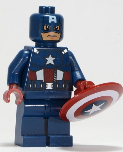 Boneco Lego Marvel Capitão America (sem Caixa)