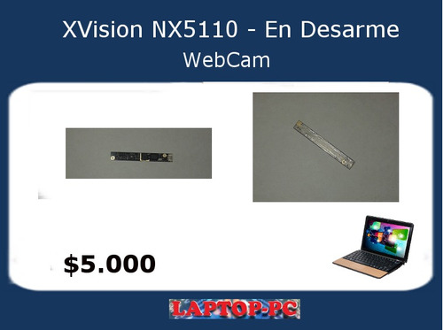 Webcam Notebook Xvision Nx-5110 En Desarme