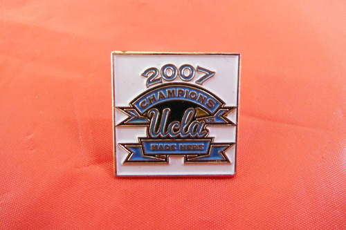 Pinback Ucla Champions 2007 College Football Prendedor Sport