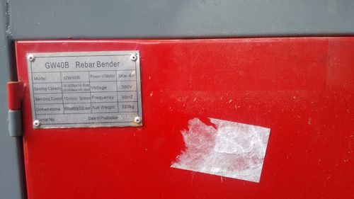 Imagen 9 de 9 de Cortadora Y Dobladora De Varilla De 1 Y Media Norfolk 2015