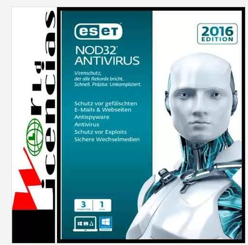 Eset Nod32 Antivirus V9 Licencia Original 2 Año X 10pc