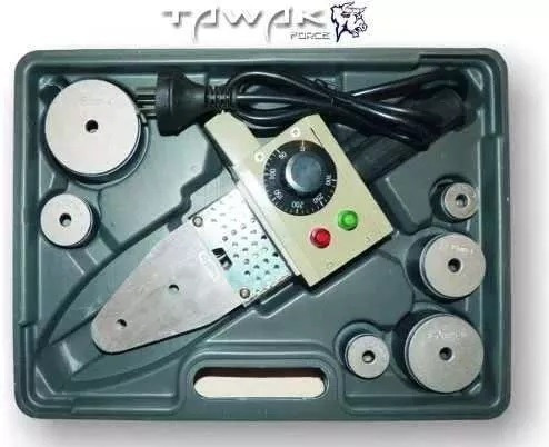 Kit Termofusora 800 W 6 Boquillas + Tijera Tipo Aquasystem