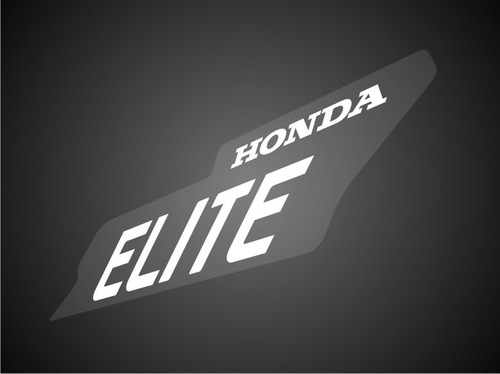 Calco Honda Elite 1985 / Frente