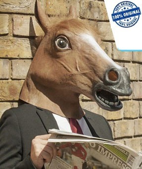 Mascara De Cavalo - Cabeça De Cavalo - Head Horse Cosplay