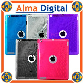 Forro Acrigel Apple iPad 2 3 4 Estuche Goma Manguera