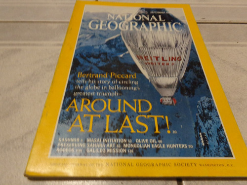 Revista National Geographic Setiembre 1999 Ingles