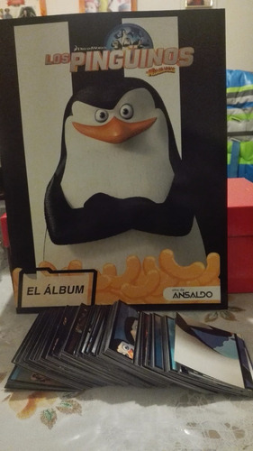 Album  Pinguinos De Madagascar. Completo, Envio Gratis