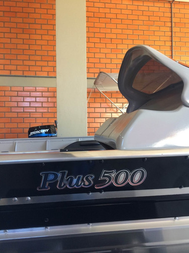 Lancha Fortboat Plus 500 Com Motor 15 Hp Mercury