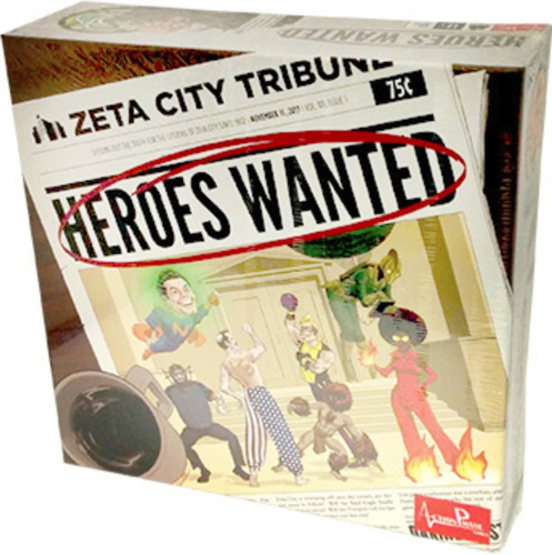 Heroes Wanted - Jogo De Tabuleiro Imp. Action Phase Games