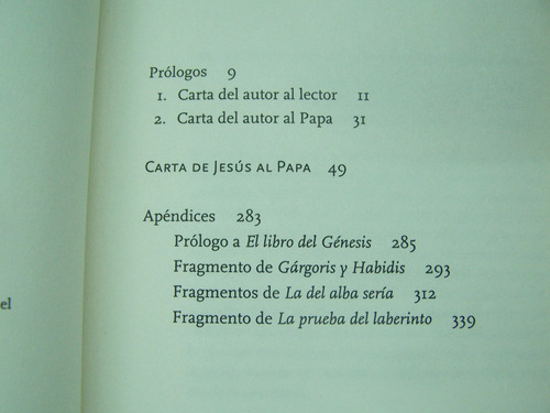 Imagen 3 de 3 de Carta De Jesus Al Papa * Fernando Sanchez Drago *