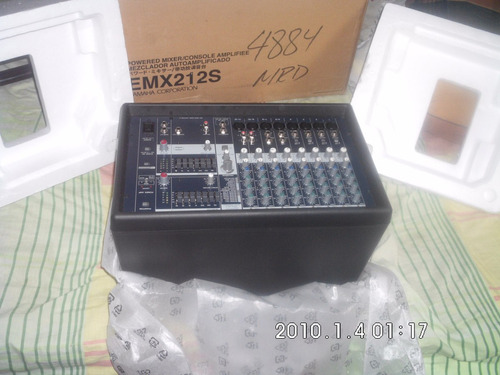Consola Amplificada  Yamaha Emx212 Nueva