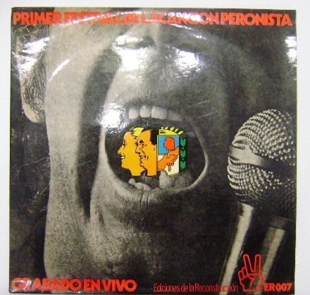 Vinilo Primer Festival De La Cancion Peronista 1973 Campora